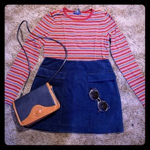 Zara Navy Blue Skirt